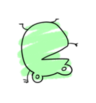 ぬるっとかえる（個別スタンプ：1）