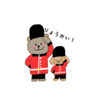 イギリス好きなくまとトイプー2（個別スタンプ：9）