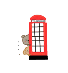イギリス好きなくまとトイプー2（個別スタンプ：14）