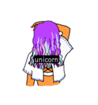 HAPPY HAIR COLOR GIRLS（個別スタンプ：15）