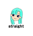 HAPPY HAIR COLOR GIRLS（個別スタンプ：31）