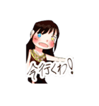 4人のオリキャラスタンプ（個別スタンプ：4）