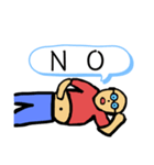 休日のおじさんスタンプ（個別スタンプ：6）