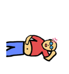 休日のおじさんスタンプ（個別スタンプ：12）