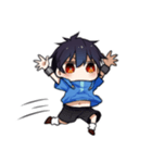 無口な湊くんスタンプ（個別スタンプ：11）