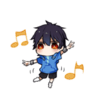 無口な湊くんスタンプ（個別スタンプ：12）