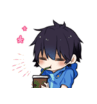 無口な湊くんスタンプ（個別スタンプ：38）