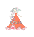 reply lady（個別スタンプ：5）