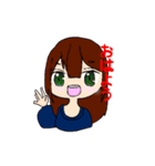 ゆるかわ小学生Ver.1（個別スタンプ：1）