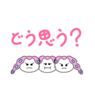 モチロンのメイクアップスタンプ（個別スタンプ：2）