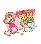 新年のごあいさつ～りぶれちゃんの子年（個別スタンプ：5）