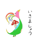 可愛い独特なキャラクター（個別スタンプ：37）