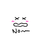 かおカオ顔スタンプ（個別スタンプ：12）