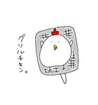 たまに使えるニワトリ（個別スタンプ：32）