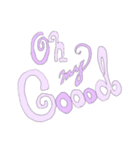 words with WhiteTightsFairy（個別スタンプ：6）