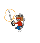 スクエアマン（個別スタンプ：14）