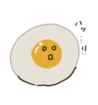 まぁまぁかわいい目玉焼きスタンプ（個別スタンプ：14）