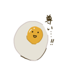まぁまぁかわいい目玉焼きスタンプ（個別スタンプ：19）