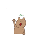 くまあんどうさぎ（個別スタンプ：11）