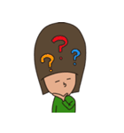 わかりやすい感情スタンプ（個別スタンプ：6）