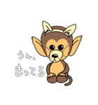 リスザル2（個別スタンプ：4）