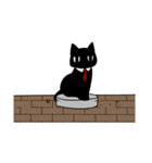 黒猫いづきくん（個別スタンプ：7）