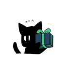 黒猫いづきくん（個別スタンプ：9）