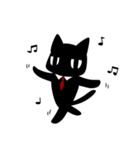 黒猫いづきくん（個別スタンプ：16）