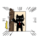 黒猫いづきくん（個別スタンプ：22）