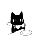 黒猫いづきくん（個別スタンプ：34）
