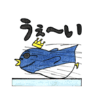 ひげペン①（個別スタンプ：3）