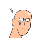 感情のこもったはげ（個別スタンプ：5）