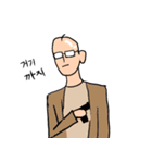 感情のこもったはげ（個別スタンプ：9）