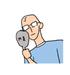 感情のこもったはげ（個別スタンプ：10）