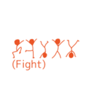 想いを伝える棒人間（個別スタンプ：17）
