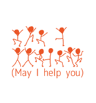 想いを伝える棒人間（個別スタンプ：29）