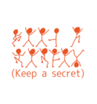 想いを伝える棒人間（個別スタンプ：31）
