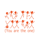 想いを伝える棒人間（個別スタンプ：38）