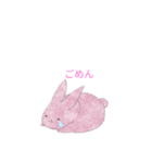 跳ねるうさぎ（個別スタンプ：6）