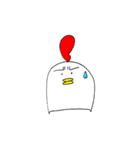 かっぱとにわとり。2（個別スタンプ：6）
