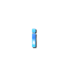 大体：青001(2/3)アルファベット（個別スタンプ：9）