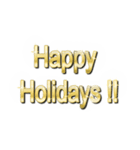 大体：金004 お祝いの言葉/EN（個別スタンプ：5）