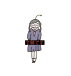 もやし系女子のためのスタンプ（個別スタンプ：1）