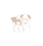 かわよいカップルスタンプ（個別スタンプ：8）