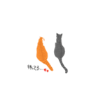 うちの猫スタンプ（グーとスー）（個別スタンプ：5）