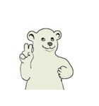 クマの何気ない日常（個別スタンプ：16）