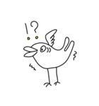 さかな鳥「ぽれぽれ」のゆるり生活（個別スタンプ：12）
