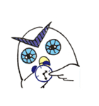 フクロウ2（個別スタンプ：27）