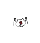 改・けつあごくまお（個別スタンプ：22）
