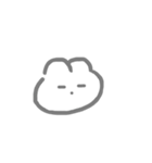 おもち もち うさぎ（個別スタンプ：7）